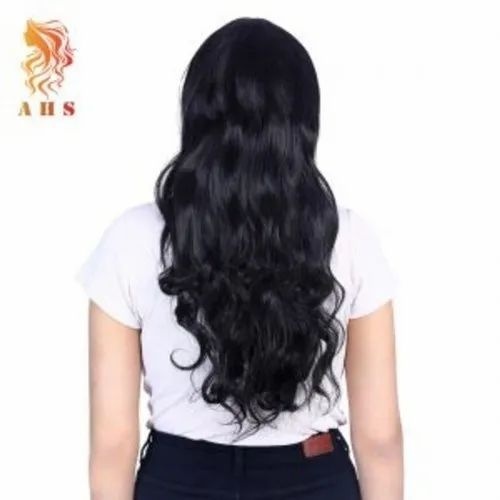 Full Head Loose Curl Mid Parting Hair Wig