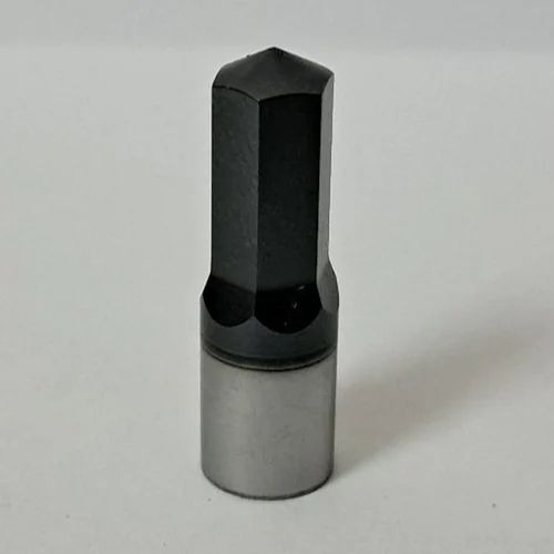 Hex Pins Punch - HSS Material 6 mm Size Silver Color 1 Inch Length M3 to M42 Diameter | Industrial Use Polished Finishing