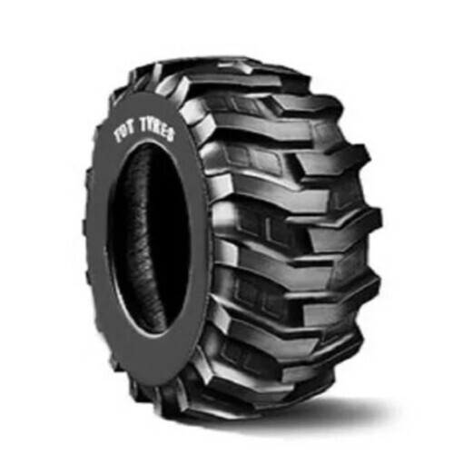 Industrial Tyres - Size 16.9-24 R4, Black Rubber with Industrial Application