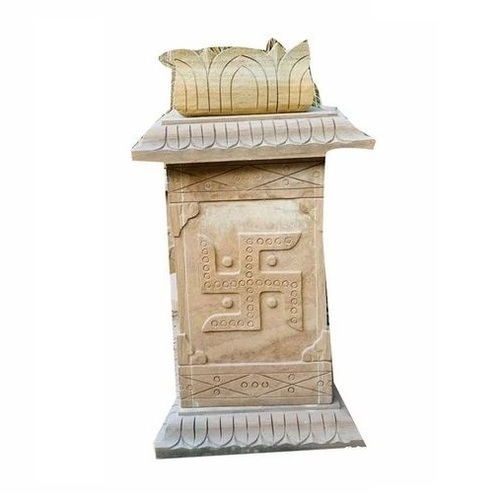 Makrana Marble Tulsi Stand