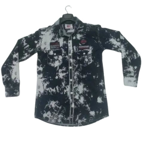 Solid Cotton Regular Fit Shirt - Breathable and Washable, Ideal for Daily Wear in Blue