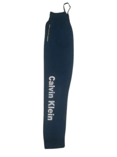 Mens Casual Lowers - Cotton, Regular Fit, Solid Blue | Breathable, Washable, Daily Wear