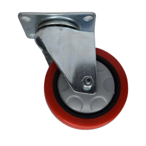 Pvc Single Ball Bearing Swivel Caster Wheel