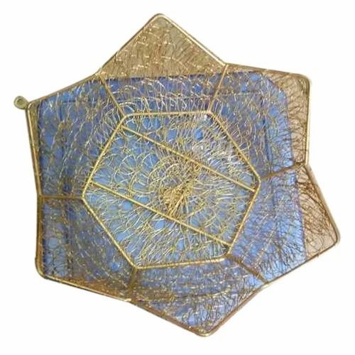 Star Shaped Gift Basket - Handmade, 1 Kg Capacity, 2-5 mm Thickness | Durable, Eco-Friendly, Lightweight Design