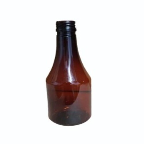 100ml Amber PET Syrup Bottle - 25mm Screw Neck | Round Shape Pharmaceutical Use Ideal for Storage of Syrups
