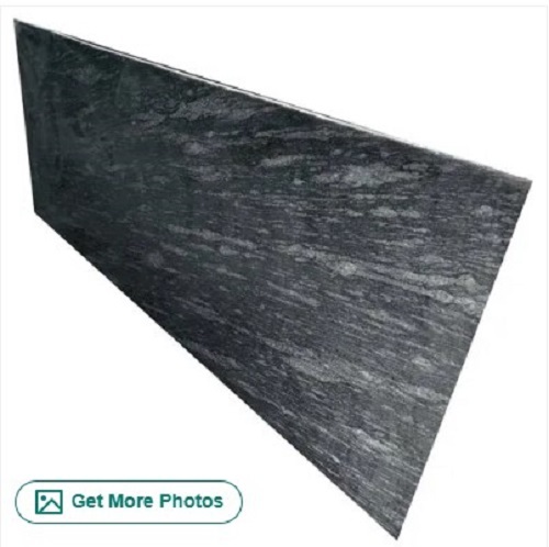 Polished Black Granite Slab - 12.5mm Thickness, Easy to Wash & Low Maintenance Solutions for Enhanced Appearance