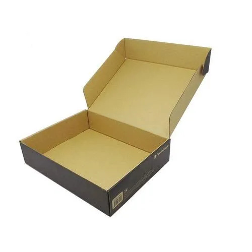 2 Ply Corrugated Packaging Box - Eco-Friendly Kraft Paper, Durable Rectangle Design for Personal Care, Pharmaceutical, Gift & Crafts Use, Various Colors