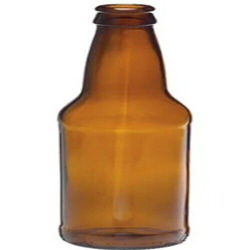 200 Ml Amber PET Bottles - 25mm Screw Neck, Round Shape | For Beverage, Oil, Pharmaceutical Storage