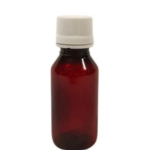 300 Ml Amber Pet Bottle - 25mm Screw Neck, Round Shape | Suitable for Chemical, Oil, Pharmaceutical Storage Applications