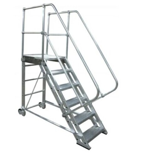 Aluminium Wheeled Ladder