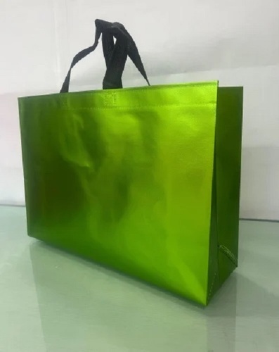 Bopp Laminated Non Woven Shopping Bags - Durable Eco-Friendly Material With Handle for Easy Carrying Ideal for Shopping