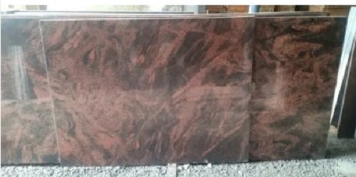 Brown Polished Designer Granite - Various Sizes | Durable Finish, Easy Maintenance, Enhances Aesthetic Appeal