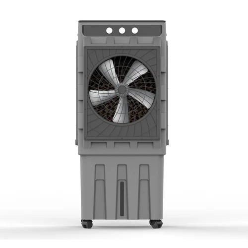 Commercial Air Cooler - Durable ABS Plastic Body, 110L Water Tank, Grey Color | High Airflow 5,000-30,000 mA /h, 2HP Motor, Long Air Throw, Energy Efficient