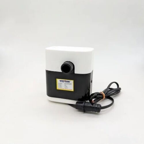 Electric Cooler Pump - 18W Power, 1.85M H-Max, ABS Plastic, White and Black