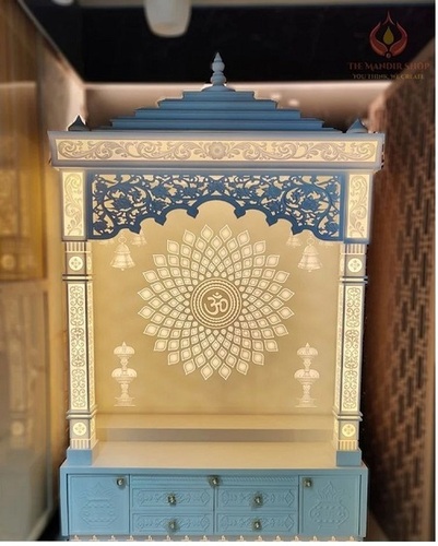 Corian Temple - 60" x 24" x 96" , Glossy White Acrylic Solid Surface with Stain and Fungus Resistance