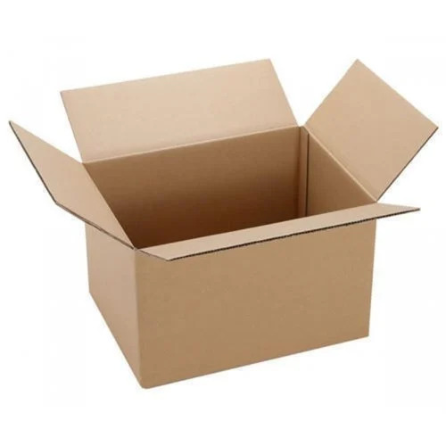 Corrugated Paper Packaging Box - Durable Kraft Paper Material Rectangle Shape Various Colors | Eco-Friendly Design Suitable for Sustainable Packaging