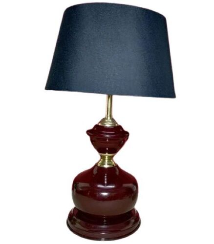 Dark Black Table Lamp