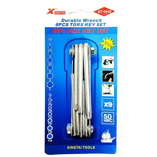 Fold Up Allen Key Set