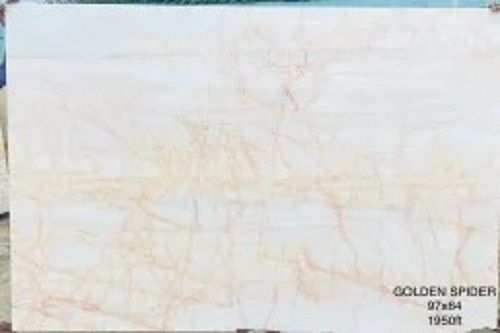 Golden Spider Marble Slab