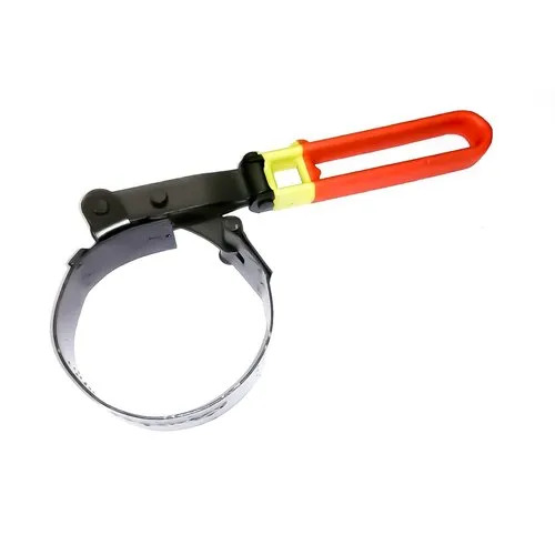 Heavy Duty Oil Filter Wrench - Mild Steel, 65 to 95mm Size | Rigid Design, Easy Usability, Low Maintenance, Enhanced Performance, Fine Finish