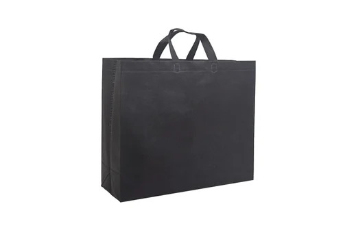 Non Woven Box Bag - Durable Eco-Friendly Material, Non-Woven Fabric, With Handle | Ideal for Shopping Use