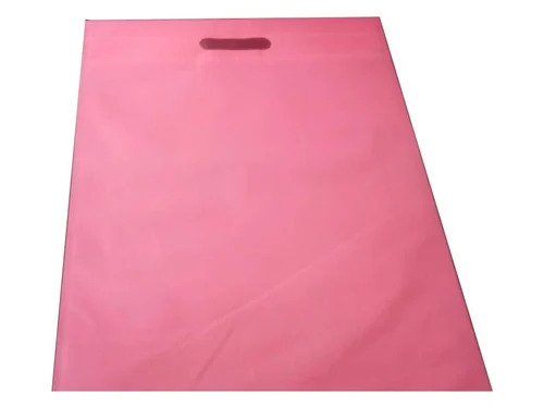 Pink D Cut Non Woven Bag