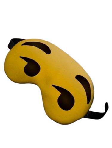 Sleeping Eye Mask - Cotton Blend, Customized Size, Yellow Color | Light Weight, Breathable, 100% Pure, Anti-Bacterial, Reusable, Very Good Quality