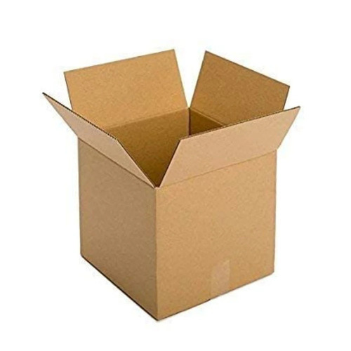Square Corrugated Box - Eco-Friendly Kraft Paper, Durable Construction | Versatile for Personal Care, Gift & Crafts, Square Shape, Various Colors