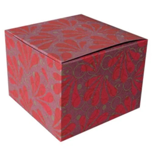 Square Corrugated Printed Box