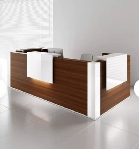 Wooden Modular Office Table - Sustainable Wood, Customizable Sizes and Shapes, Elegant Brown Finish | Durable, Lightweight, Moisture Proof, Scratch Resistant, Ergonomic Design, Integrated Storage Solutions