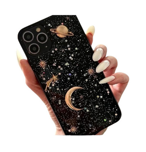 Iphone Mobile Covers - Silicone Material Rectangular Shape Glossy Black Finish | Non-Slip Grip Drop & Scratch Resistant Wireless Charging Compatible