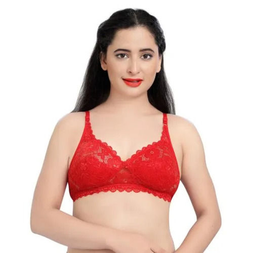 Red Lace Bra