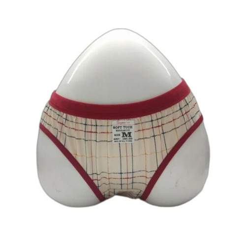 Soft Cotton Bikini Panties - Mid-Rise, Regular Fit | Cream Color, Breathable Fabric, Fade and Wrinkle Resistant, Outer Elastic Waistband, Hand Wash Recommended, Skin-Friendly Design