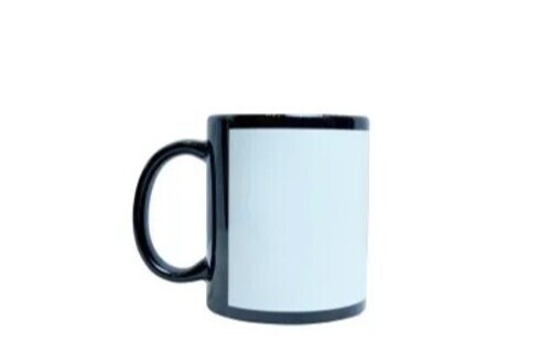 Sublimation Patch Mug - Round Design, 325 ml Capacity, 8.2cm x 9.5cm Size | Ideal for Office Use