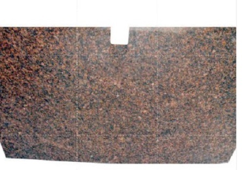 Tan Brown Granite Slabs - Polished Finish, Various Sizes Available, Anti-Skid Surface, Easy to Wash, Low Maintenance Required