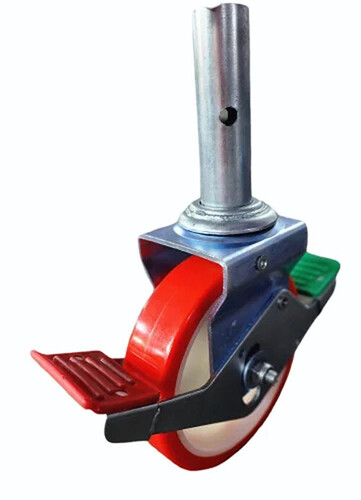 Trolley Swivel PU Caster Wheels