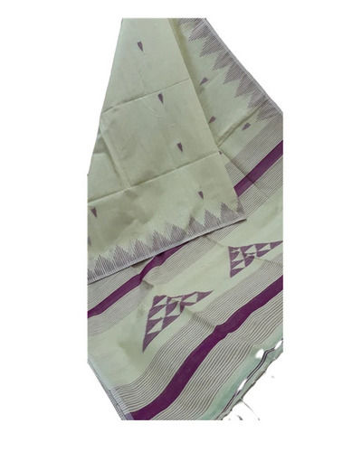 White Printed Sarees