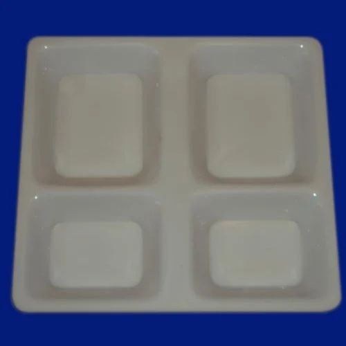 4 Partition Square Plate