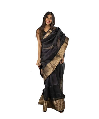 Black Organza Sarees