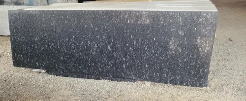 Black Pearl Granite Slabs - Polished Finish, Scratch Resistant & Durable | Ideal for Flooring Applications