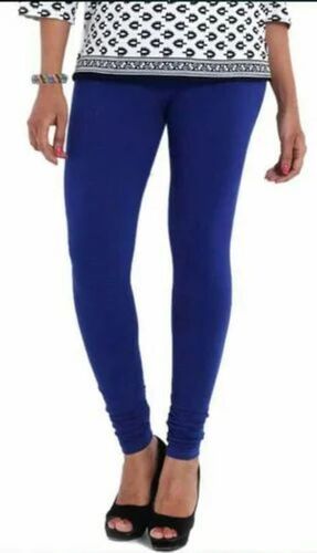 Ladies Legging - Cotton, Xs-xxl, Navy Blue | Premium Quality, Breathable, Moisture-wicking, Elastic Waistband, Wrinkle-resistant, Skin-friendly, Durable, Colorfast Dye