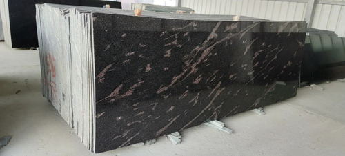 Fish Brown Granite Slabs