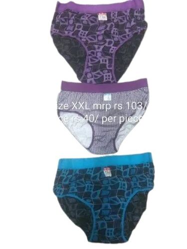Ladies Panty - Premium Cotton, 37 to 38 Inches | Elastic Waistband, Lightweight, Moisture-Wicking, Skin-Friendly, Wrinkle-Resistant, Colorfast, Durable Quality