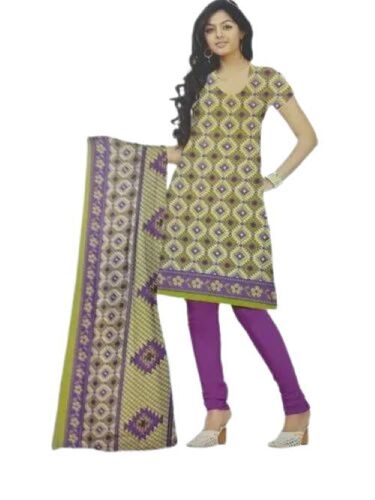 Ladies Salwar Kameez - New Premium Cotton , Comfortable Fit, Vibrant Colors, Lightweight Feel, Durable Stitching, Wrinkle-Resistant, Easy to Wash, Plus Size, Short Sleeves, Breathable