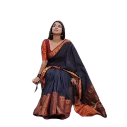 Ladies Silk Saree - Attractive Pattern, Multicolor, Softness & Easily Washable | Perfect for Summer Party Wear