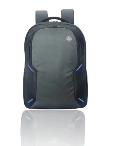 Laptop Backpack - Polyester Material, Multisize Design, Black N Grey Color | Moisture Proof, Zipper Top Closure