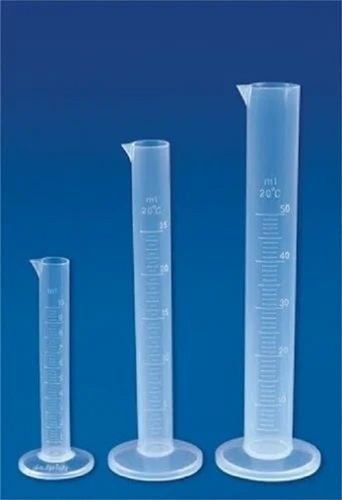 Measuring Cylinder - 1000ml Polypropylene, Clear Durable Material with Accurate Graduated Markings and Chemical Resistance