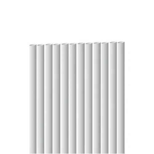 Plain Paper Straw - Eco Friendly White Paper Straws for Events and Party Supplies | Disposable, Plain Design