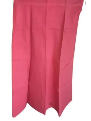 Poplin Petticoat - Premium Lightweight Pink Long Size Petticoat | Breathable Fabric, Wrinkle-Resistant, Structured Fit, Non-Clingy