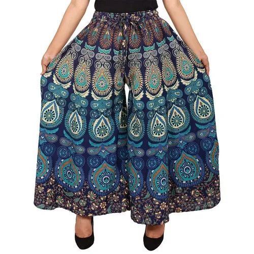 Printed Cotton Palazzo